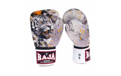 Боксёрские перчатки Raja White Tiger 16 oz Боксёрские перчатки Raja White Tiger 16 oz