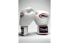 Боксерские перчатки Twins Special BGVL3 white 18 oz