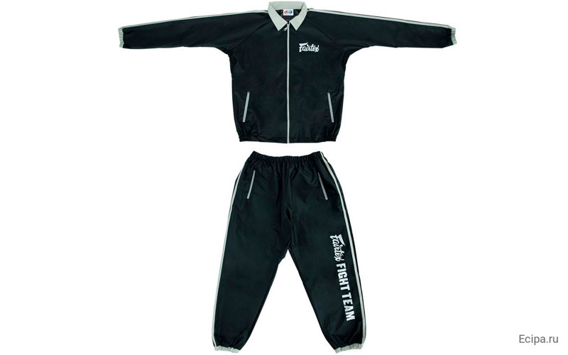 Костюм сауна Fairtex VS4 black gray M